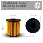 FILTRO ACEITE PEUGEOT CITROEN LR004459
