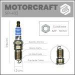 BUJIA MOTORCRAFT SP493