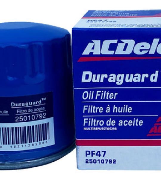 FILTRO ACEITE ACDELCO 96879797